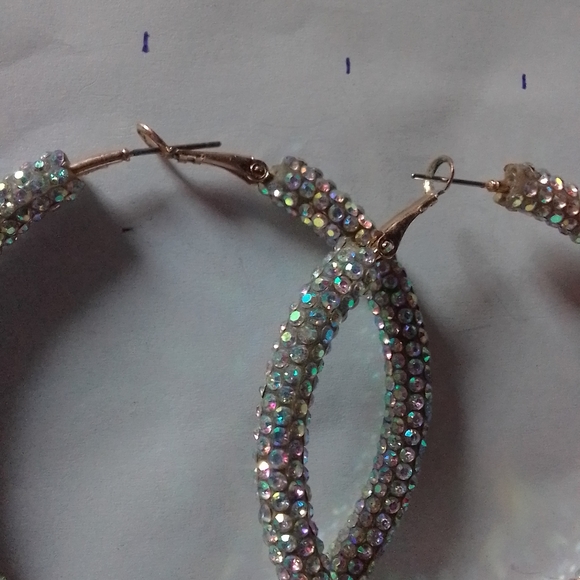 2" Hoop Earrings - Picture 2 of 2